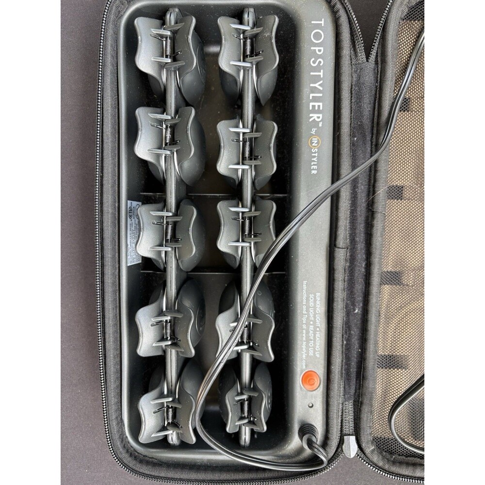 Topstyler By Instyler Heated Curlers Clamshell Easy Curls beach curls curly hair